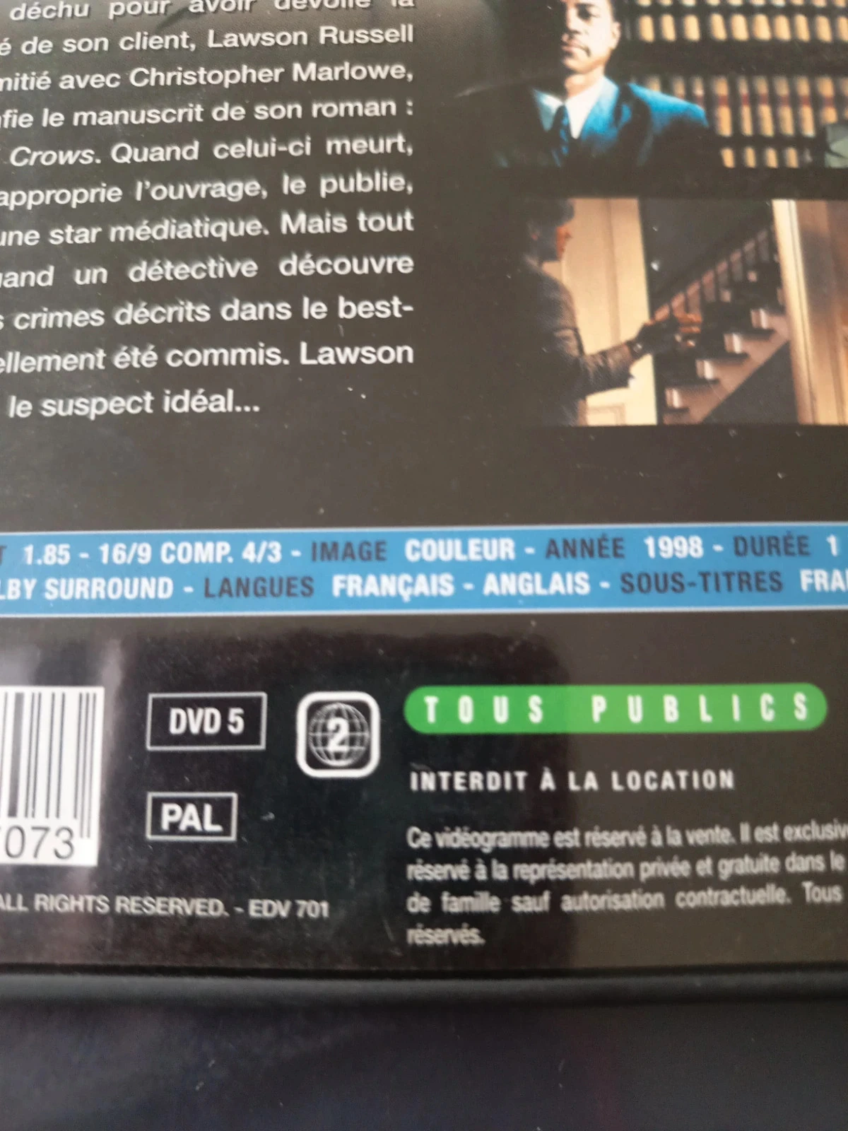 Dvd Asesinato de Cuervos – photo 4